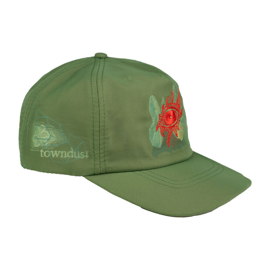 Eye'm A Weirdo Towndust Cap - Moss/Olive