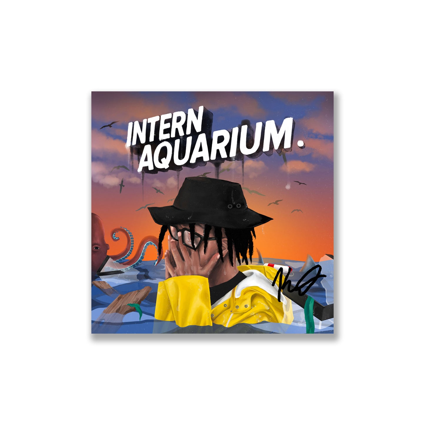 Intern Aquarium Poster (Signed)