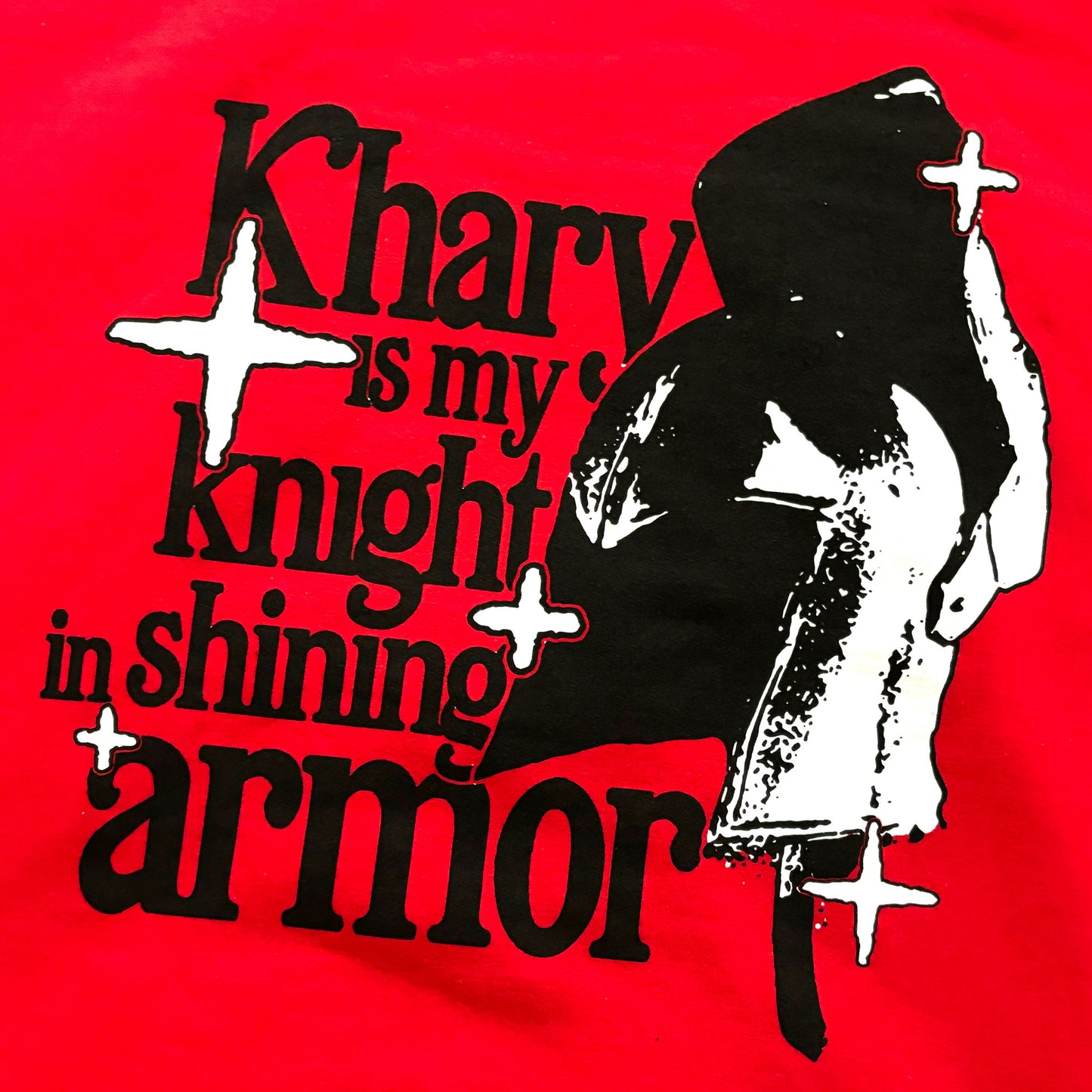 Knight In Shining Armor Hoodie - Red