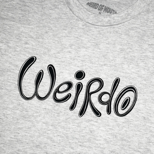 Weirdo Tee - Heather Grey (1 of 1 Sample)