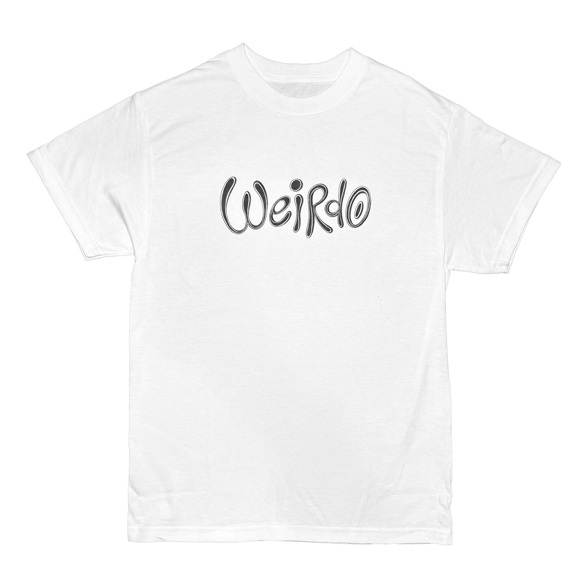 Weirdo Tee - White (1 of 1 Sample) – weirdofmouth
