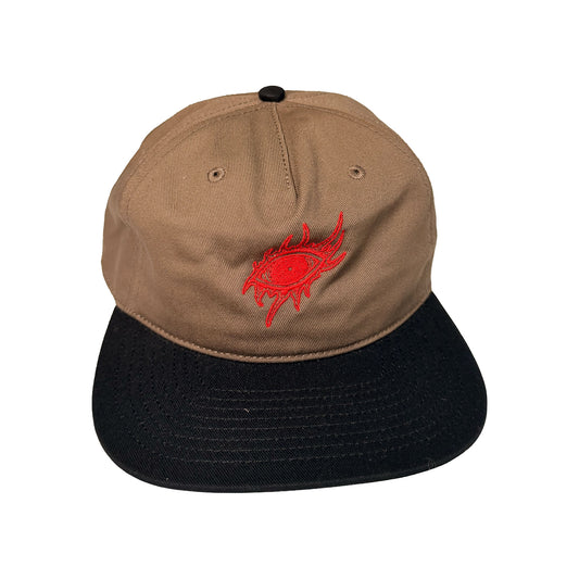 Eye'm A Weirdo Snapback - Walnut