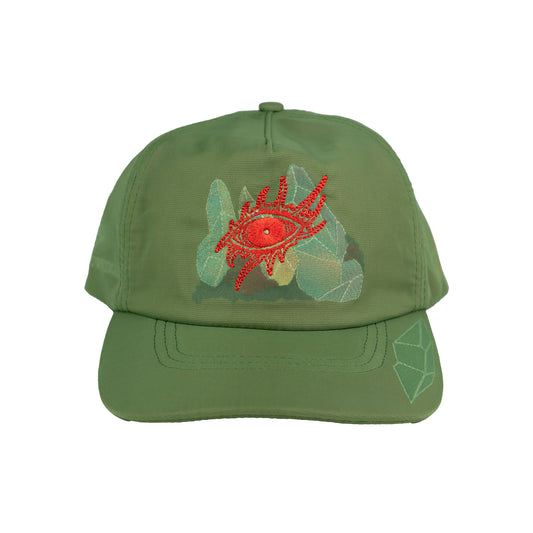 Eye'm A Weirdo Towndust Cap - Moss/Olive