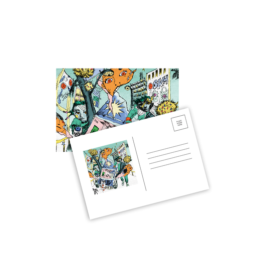 This Is Weird Postcard