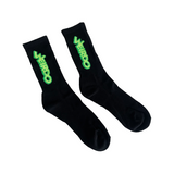 Weirdo Socks - Black/Green