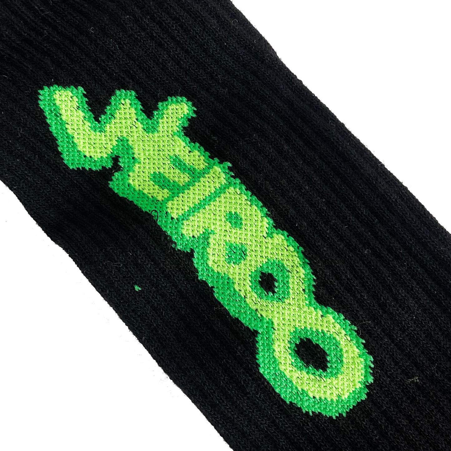 Weirdo Socks - Black/Green