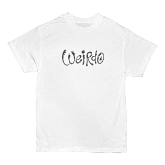 Weirdo Tee - White (1 of 1 Sample)