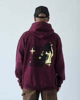 Knight In Shining Armor Hoodie - Burgundy