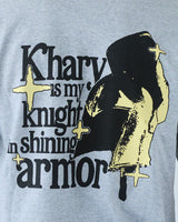Knight In Shining Armor Tee - Grey
